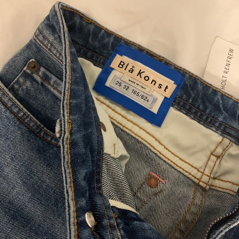 BNWT Acne Mid Blue Denim Size 25